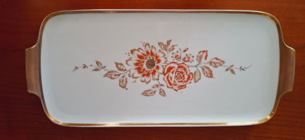 Patera do ciasta porcelanowa