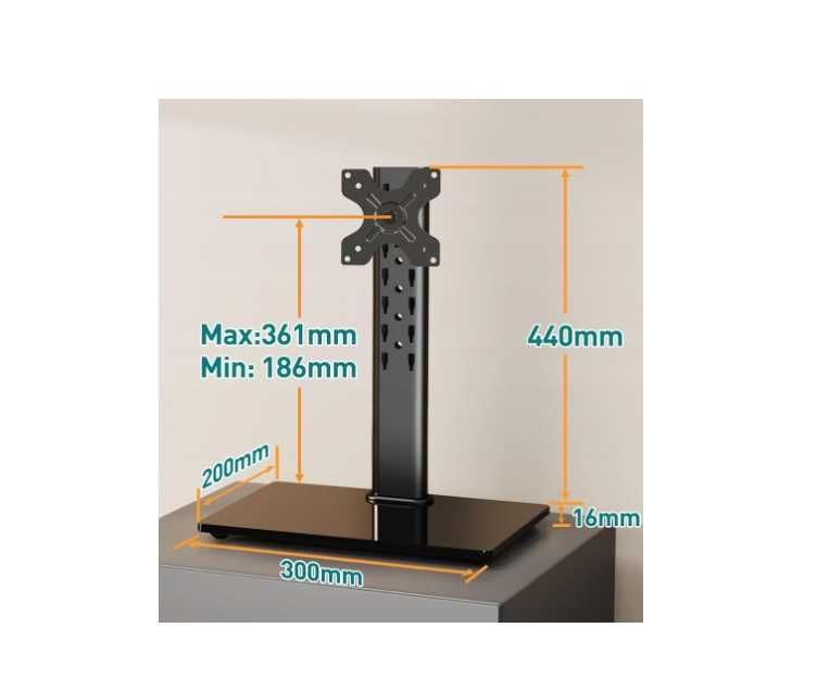5154 Stojak na monitor ELIVED na biurko EV2011 13'' 32'' do 10 kg