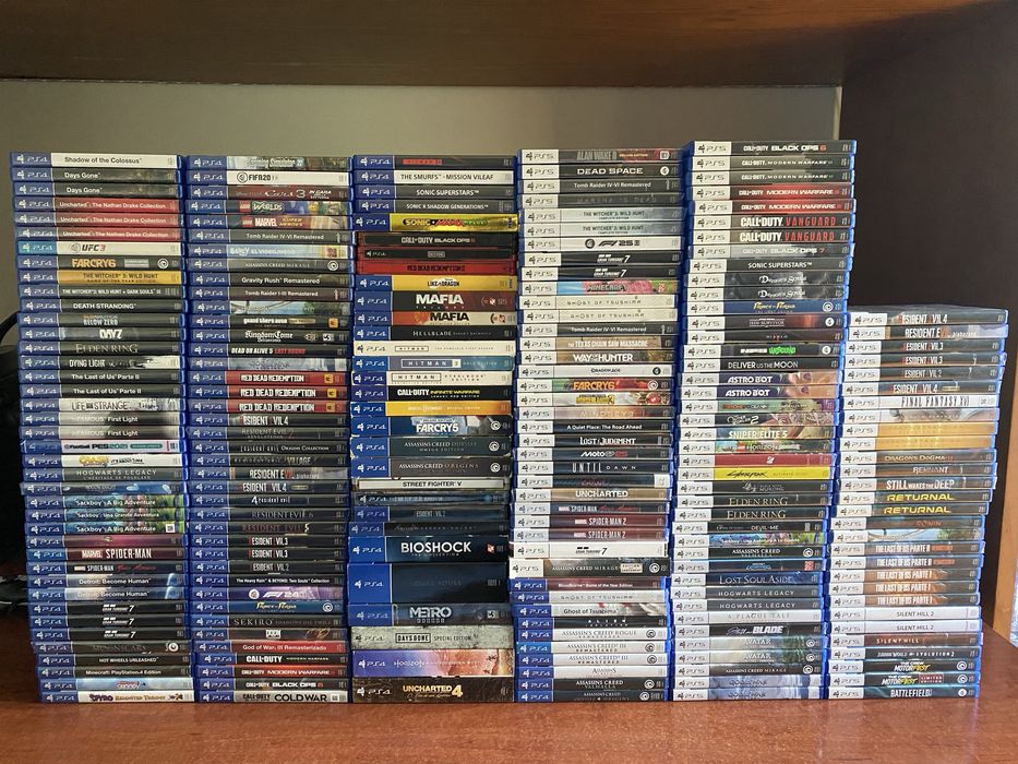 Lote de jogos PS4/PS5