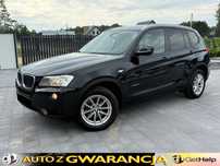 BMW X3 2.0D//164 KM/X-DRIVE/Nawigacja//Skóra//Opłacony//GWARANCJA