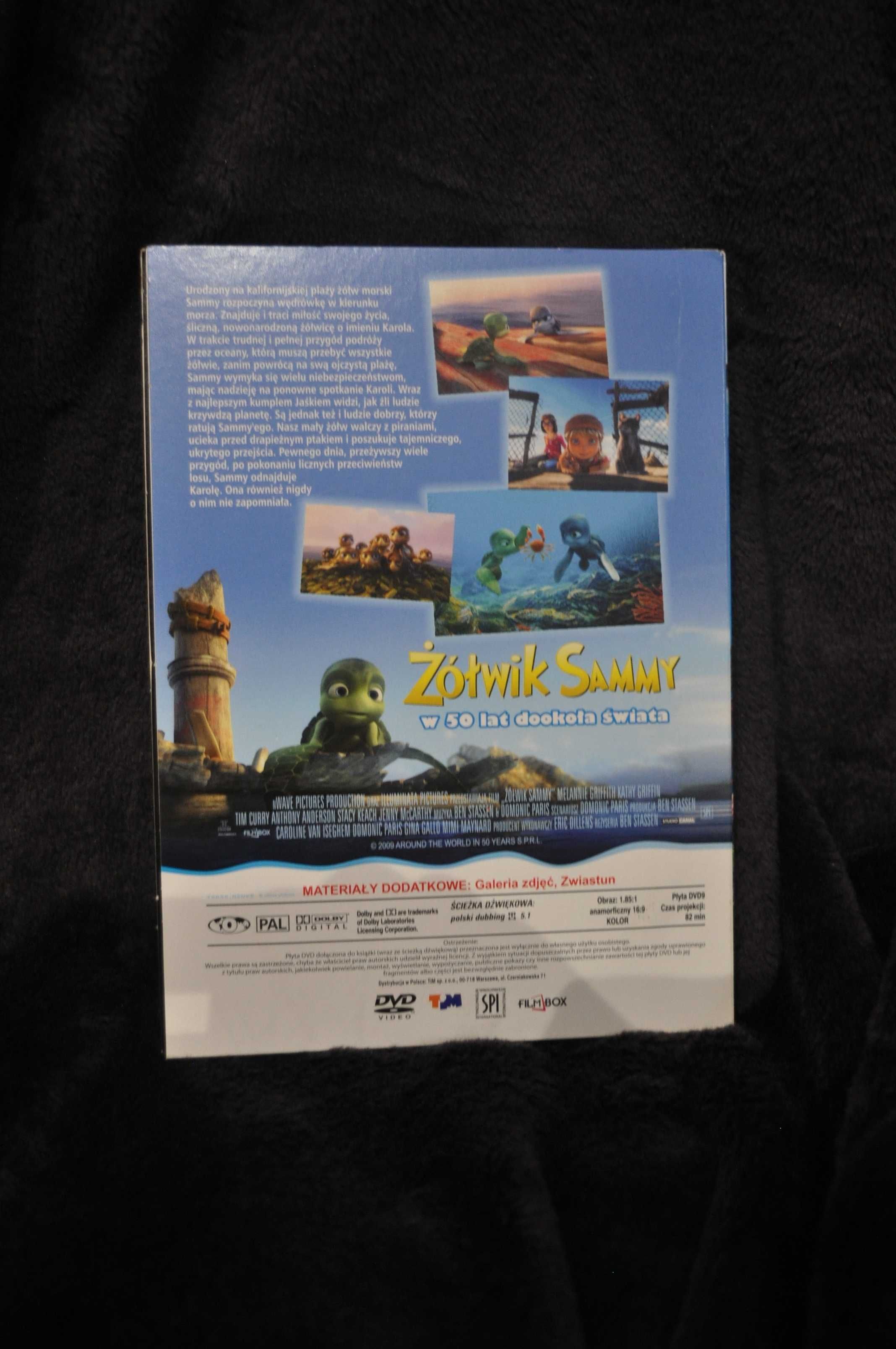 Żółwik Sammy, Zebra z klasą, Sawa małt wielki bohater (3 filmy DVD)