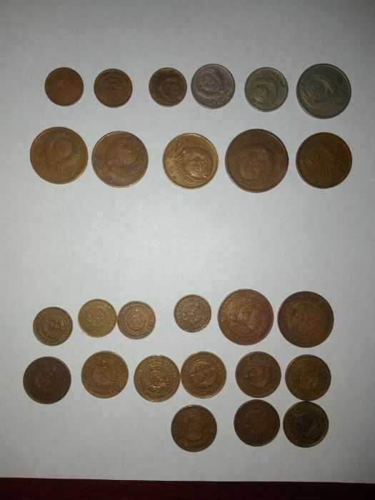 Monety Jugosławia, CSRS i Węgry, ZSRR i Bułgaria - 96 monet