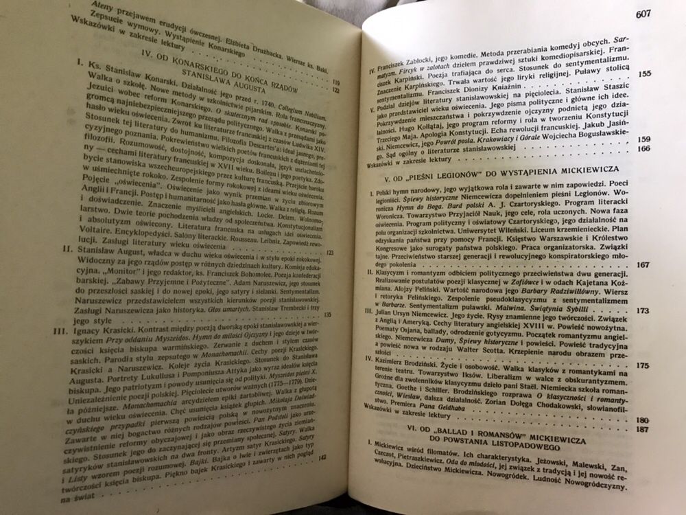 Zarys dziejów literatury polskiej Juliusz Kleiner Włodzimierz Maciąg