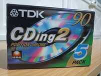 Cassetes TDK cding2