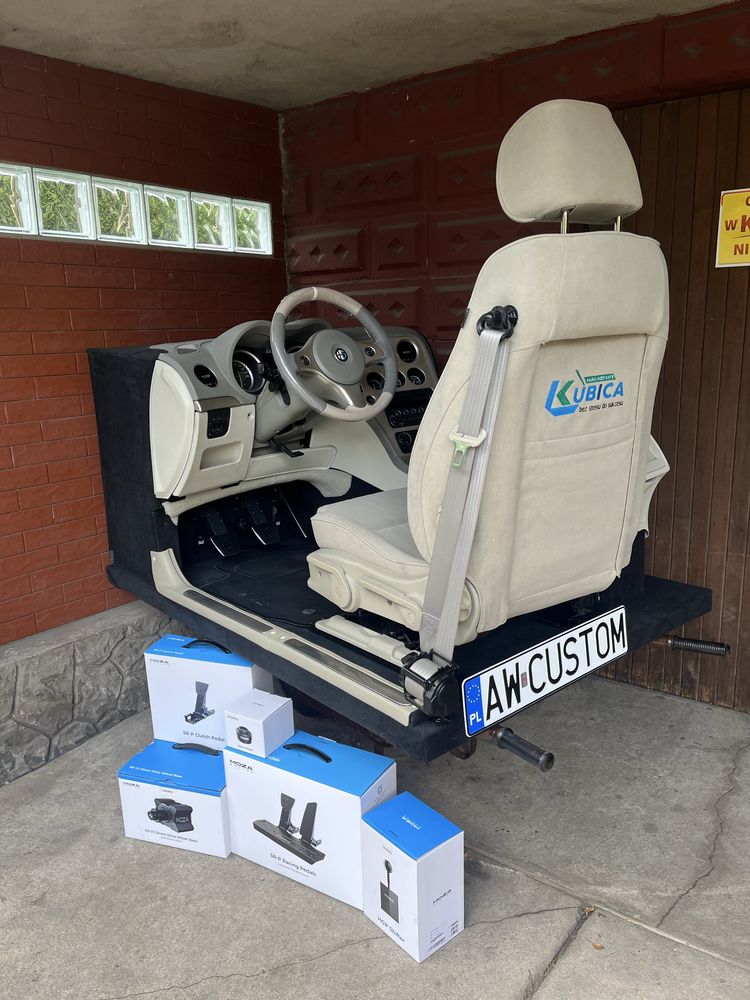 Stanowisko do nauki Jazdy OSK Alfa Romeo SIMRACING SIMRIG