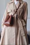 Nanushka Brown mini bag vegan leather