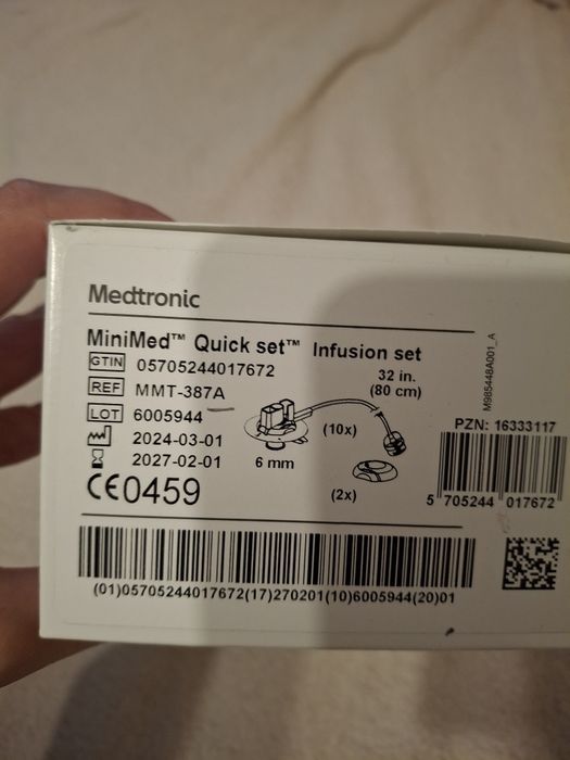 Zestaw infuzyjny do pompy insulinowej MEDTRONIC