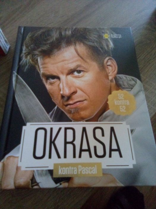 Okrasa kontra Pascal. Książka kucharska. NOWA