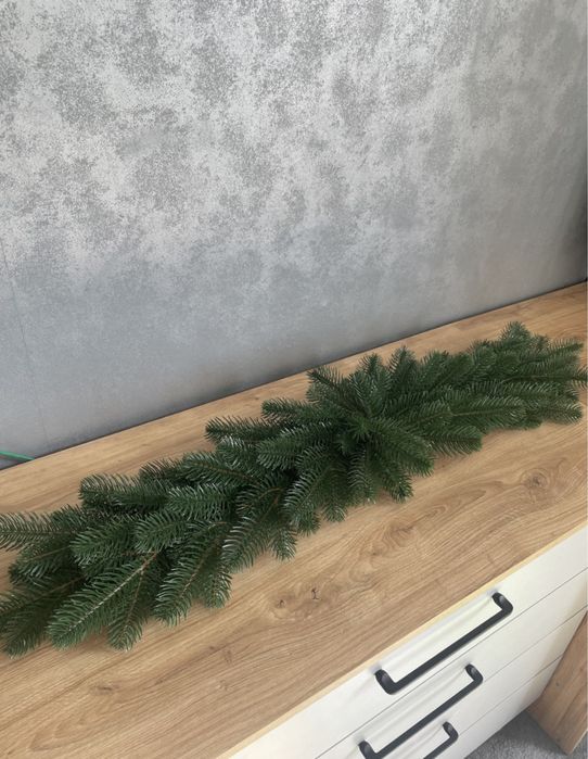 ВЕЛИКИЙ ВІНОК 1 м різні розміри гірлянда хвойна ялинка підсвічник