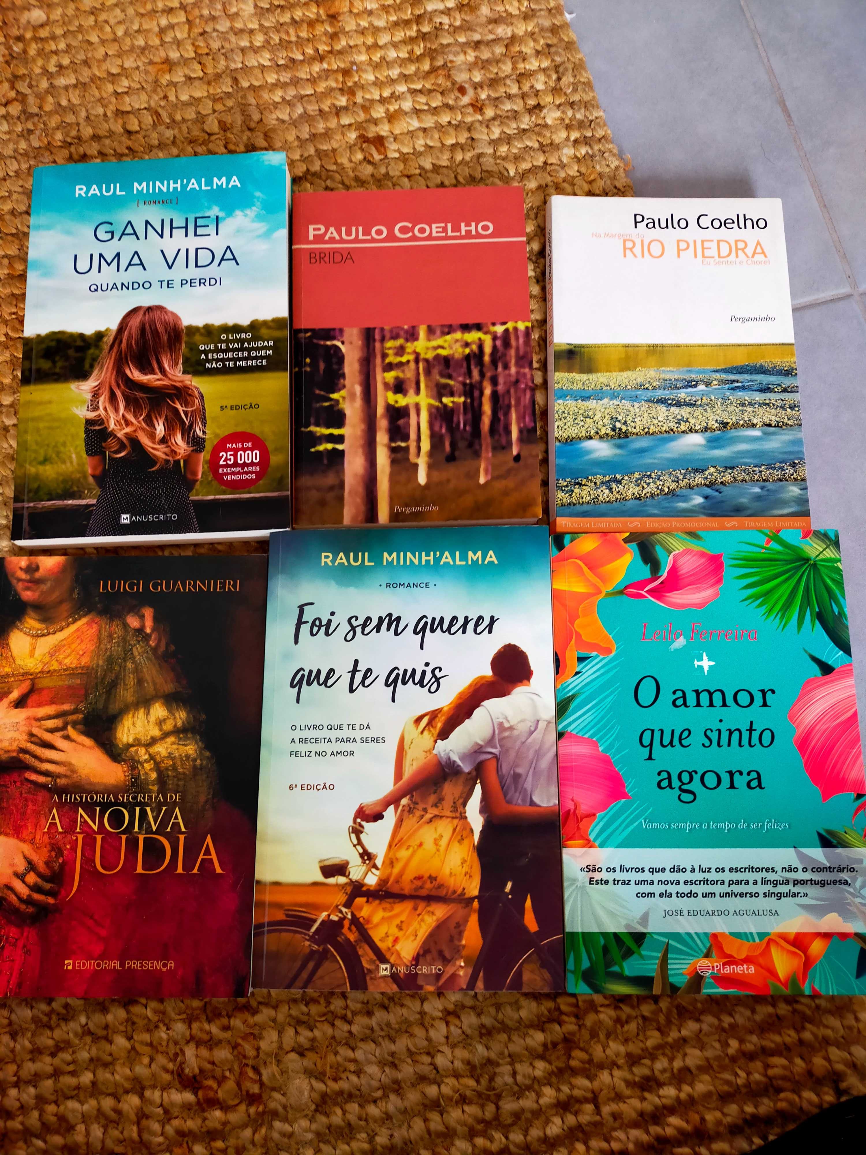 Vários livros de leitura