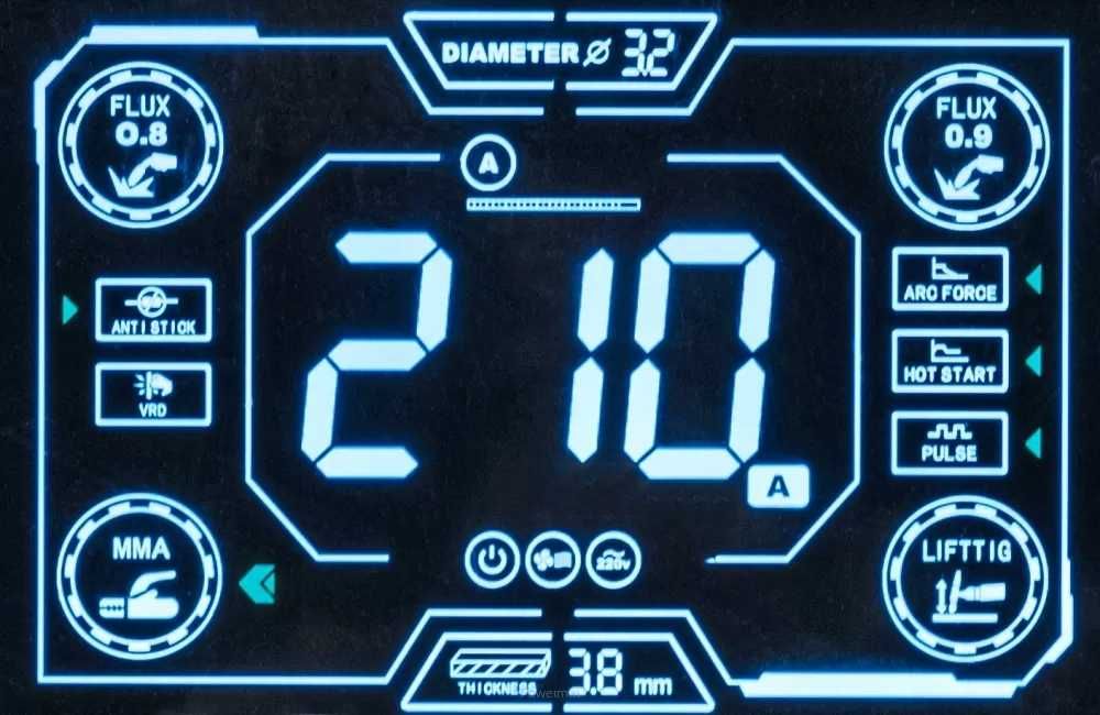 Spawarka inwertorowa MIGOMAT MIG MAG MMA TIG LIFT 210A PM1318