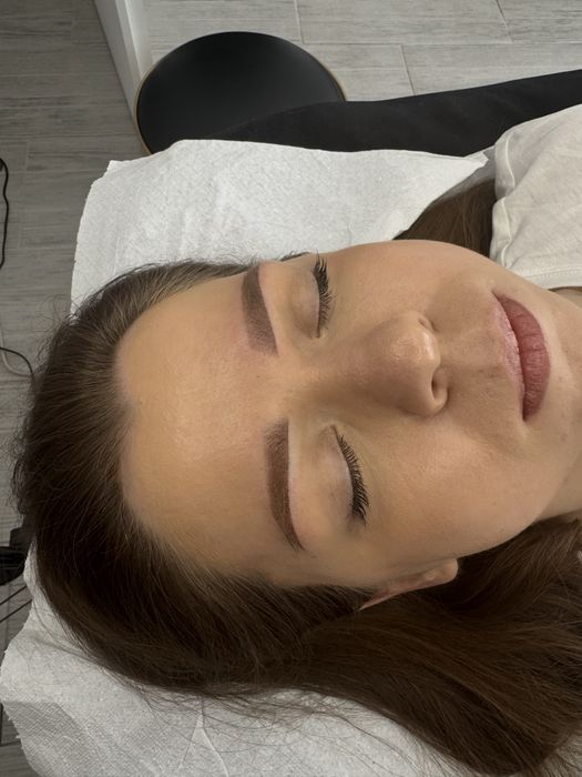 Makijaz permanentny brwi/ust laminanacja henna mezoterapia mikroigłowa