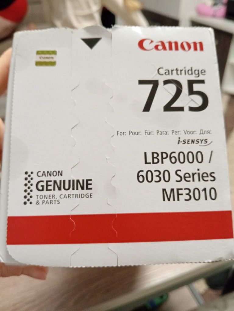 Картридж canon новий