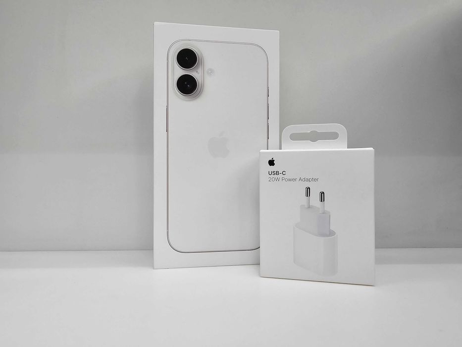Sklep* iPhone 16 128GB • White• Gwarancja Apple • Gratisy