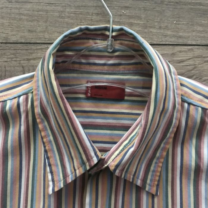 Сорочка levis s з коротким рукавом рубашка