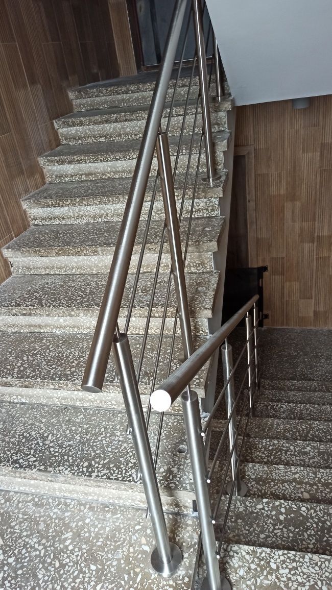 Balustrada nierdzewna inox.