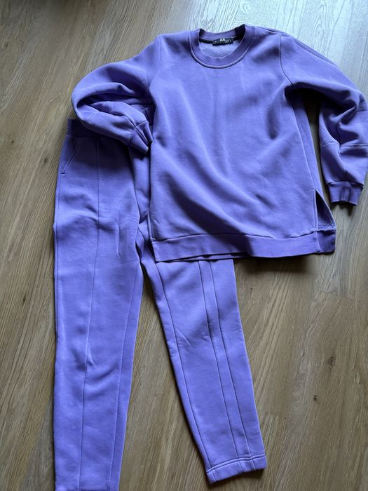 Спортивний костюм на флісі філолетового кольору