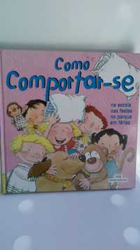 "Como comportar-se" - Livro completamente novo