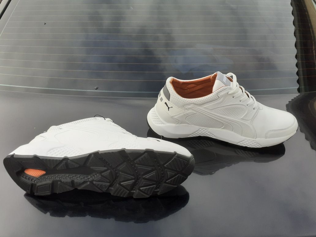 Puma RS шкіряні білі чоловічі кросівки красовки кроссовки кожа белые