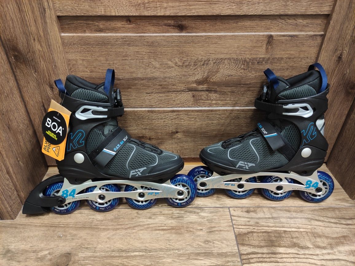 Rolki K2 FIT 84 BOA rozmiar 40,5 (26 cm)