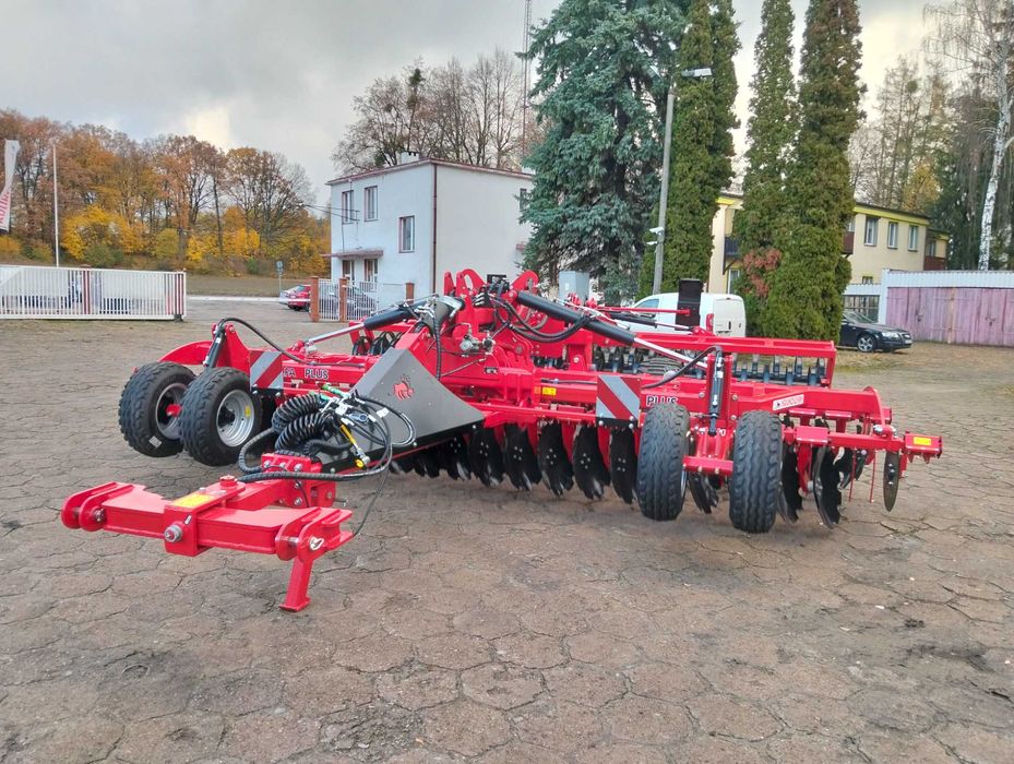 Brona Talerzowa Hydrauliczna ALFA Plus H 6,0 m Krukowiak popokazowa