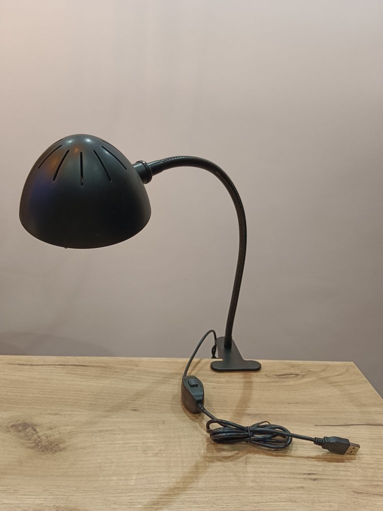Lampka LED biurowa z klipsem USB