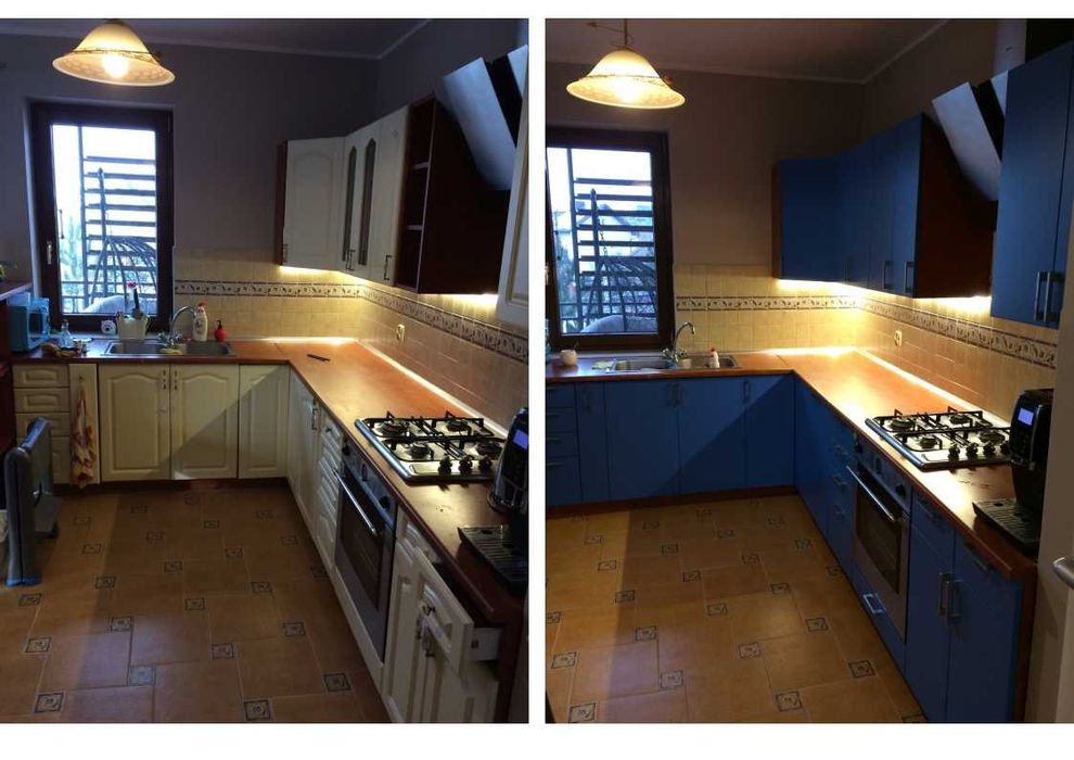 Wymiana blatów i frontów kuchennych