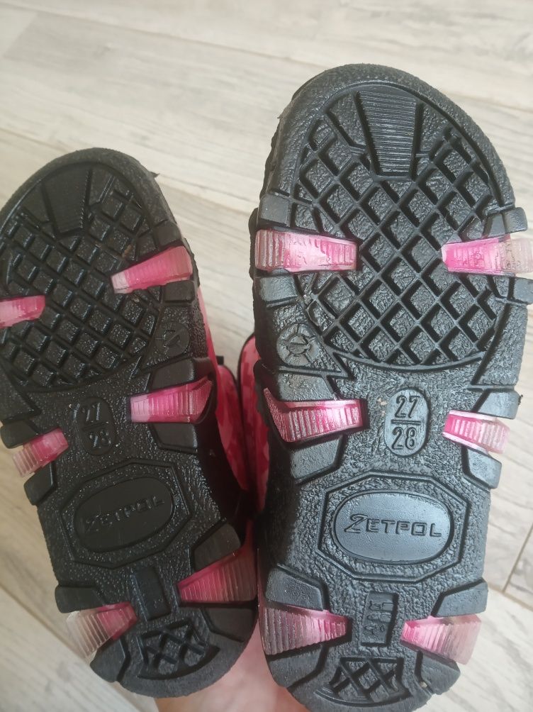 Buty zimowe dziewczęce 27/28 NOWE