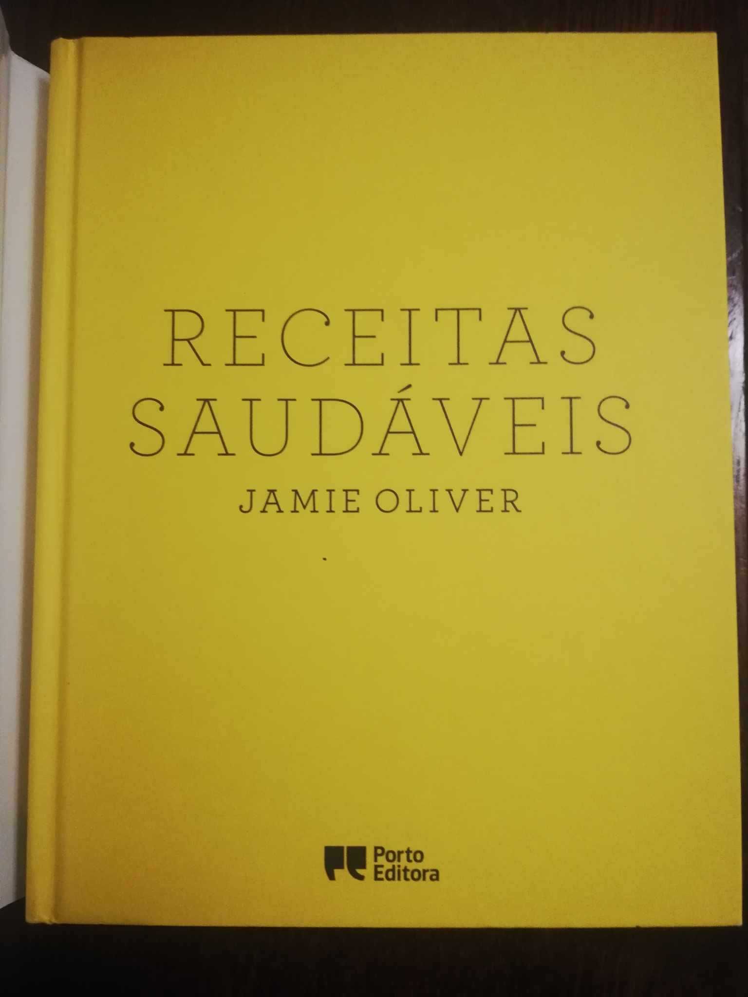 Livro de Culinária - Jamie Oliver Receitas Saudáveis