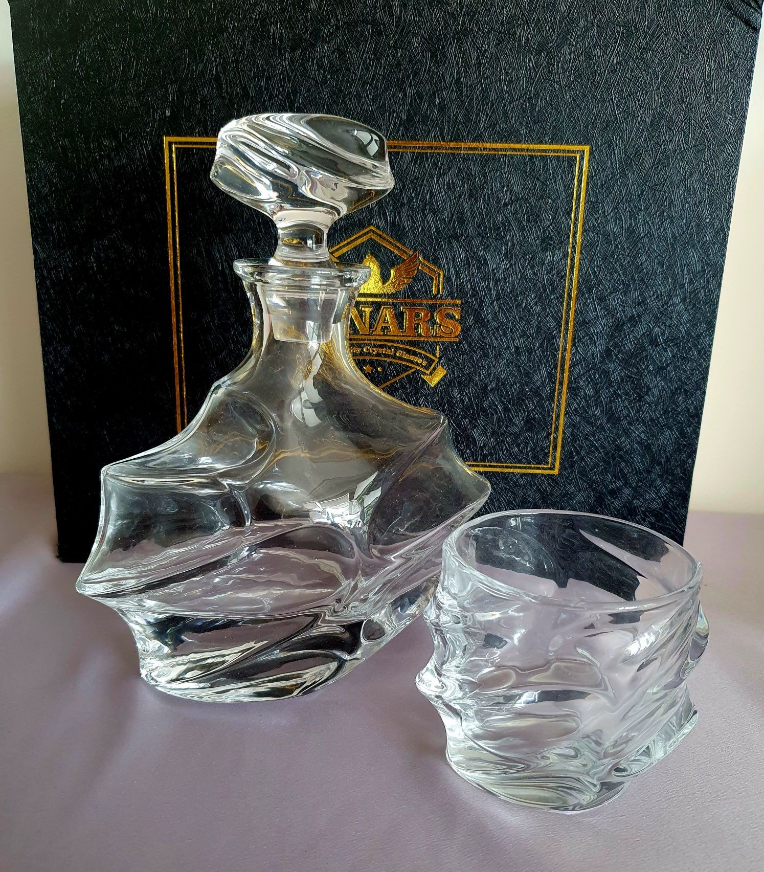 Zestaw Szklanki oraz Karafka do Whisky