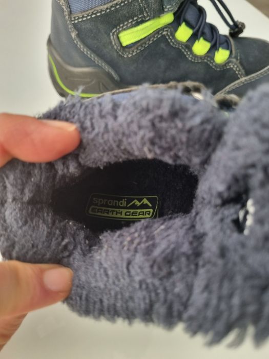 Buty zimowe śniegowce Sprandi skóra naturalna roz 32