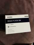 Sigma 30mm F1.4 DC DN для Fujifilm X