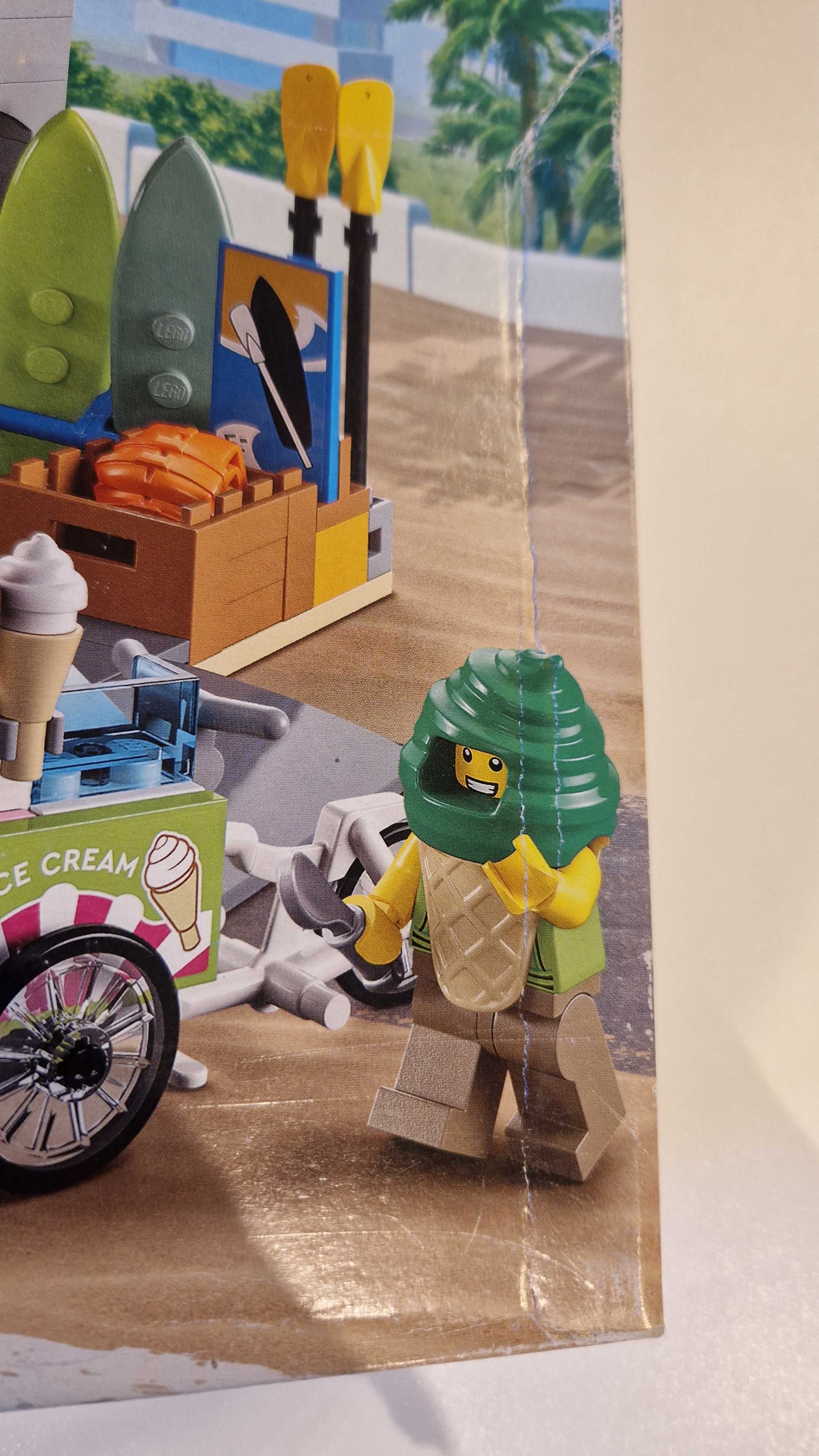 LEGO City 60328 - Stanowisko ratownicze na plaży uszkodzone opakowanie