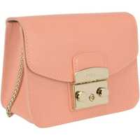 Furla mini torebka brzoskwiniowa