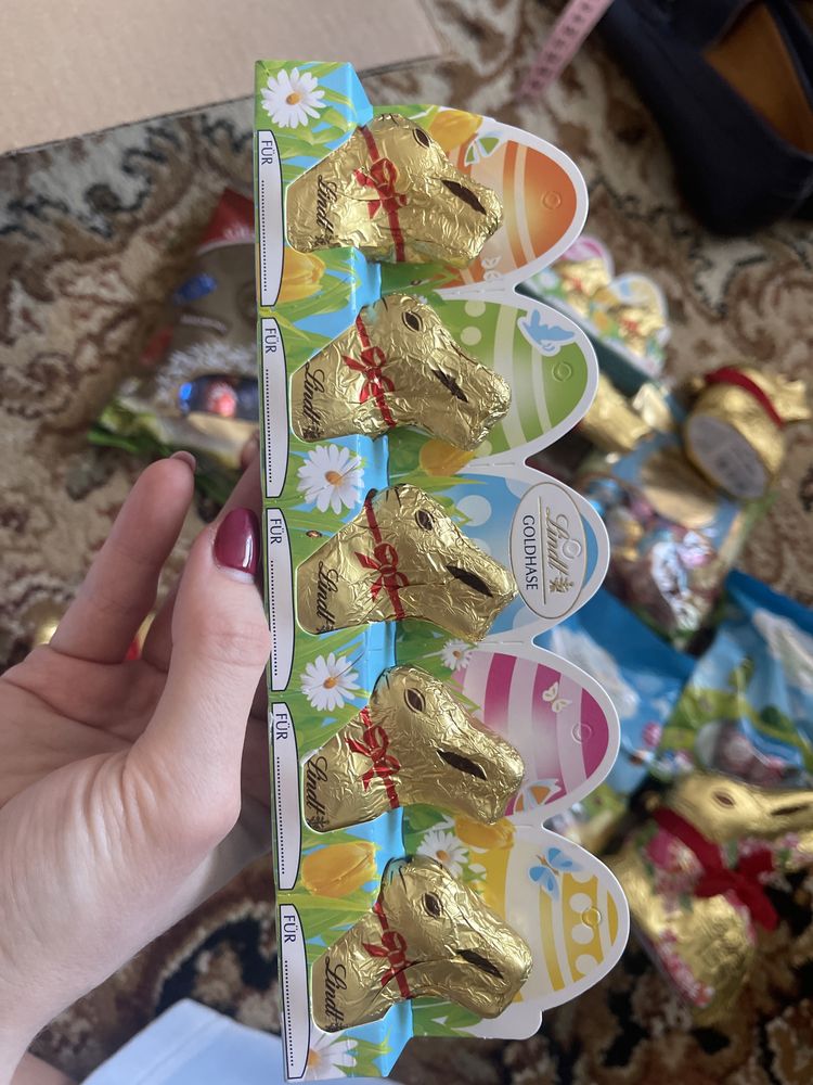 Кролики пасхальні шоколад