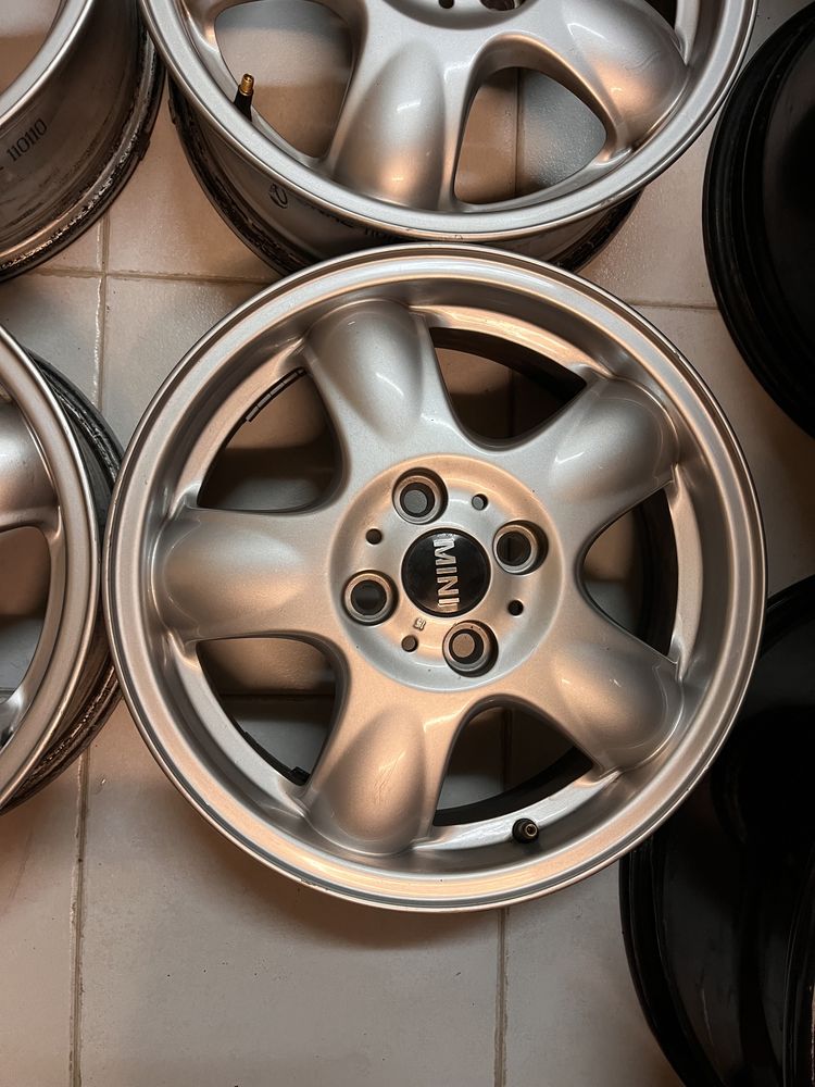 Jantes 15” 4x100 Originais Mini Cooper Toyota Yaris Citroen C1 Peugeot 107