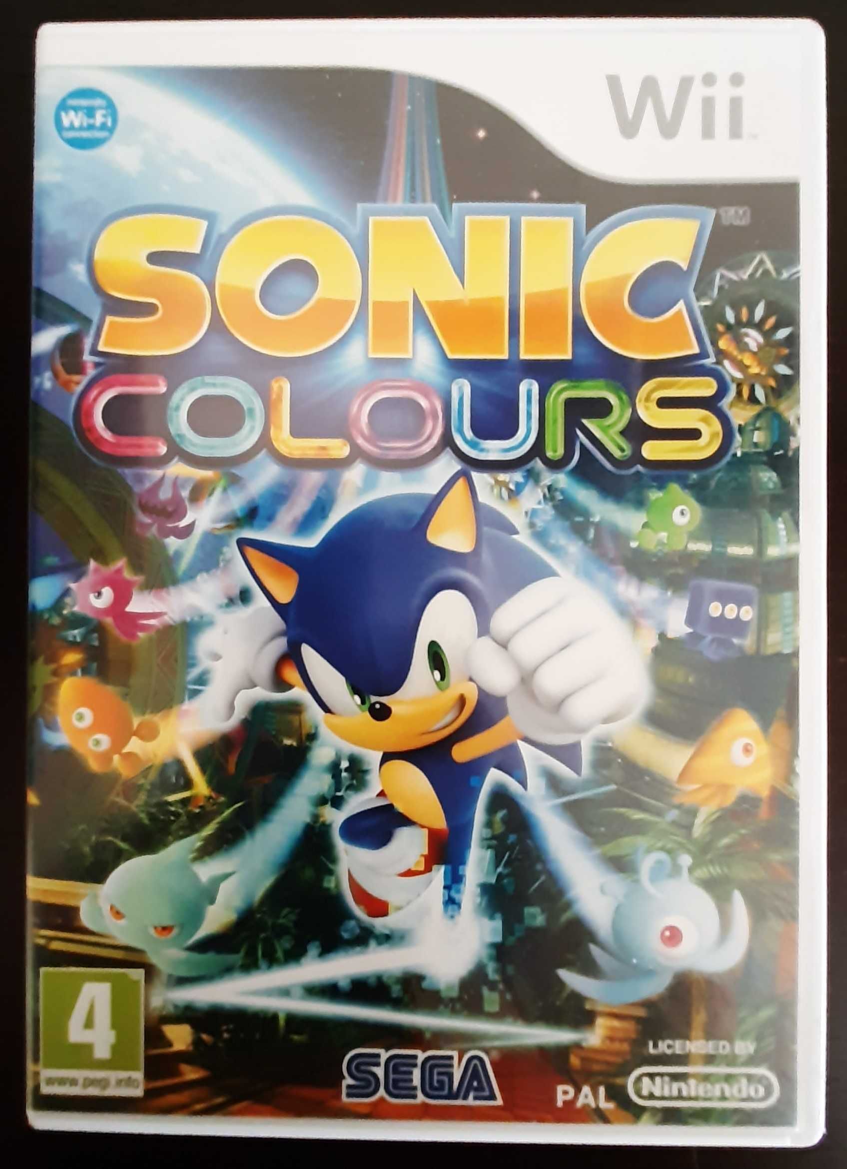 Wii JOGO - Sonic Colours