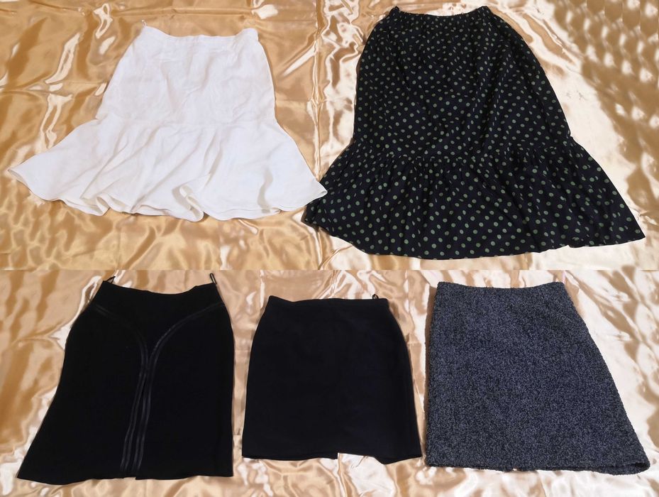 Женские штаны, брюки, шорты, юбки, колготы, 39 позиций.