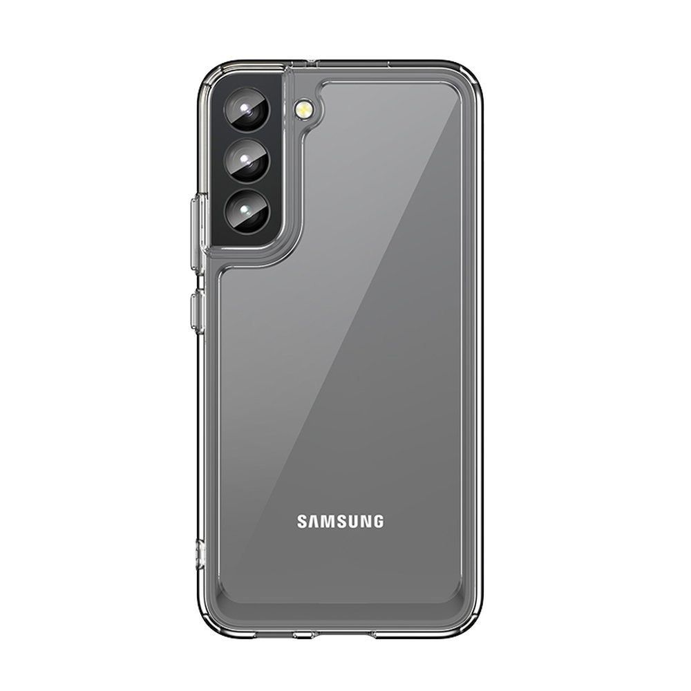 Etui Sztywny Pokrowiec Z Żelową Ramką Do Samsung Galaxy S22
