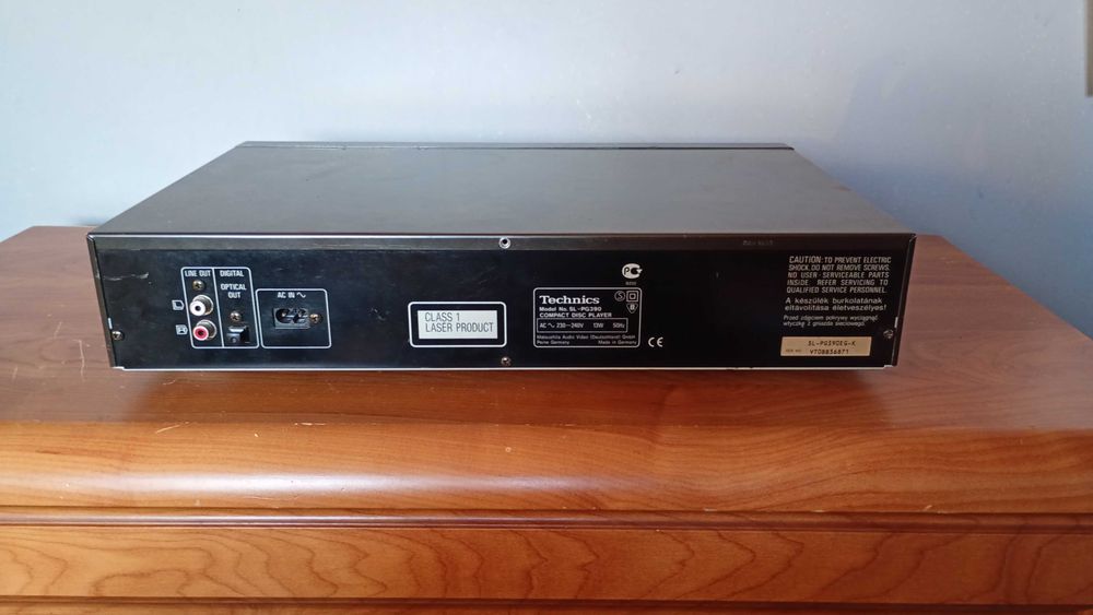 odtwarzacz płyt technics