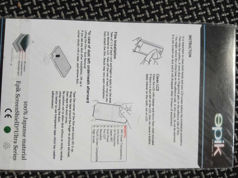 Чехлы на 5 айфон и плёнка защитная Epik на LG