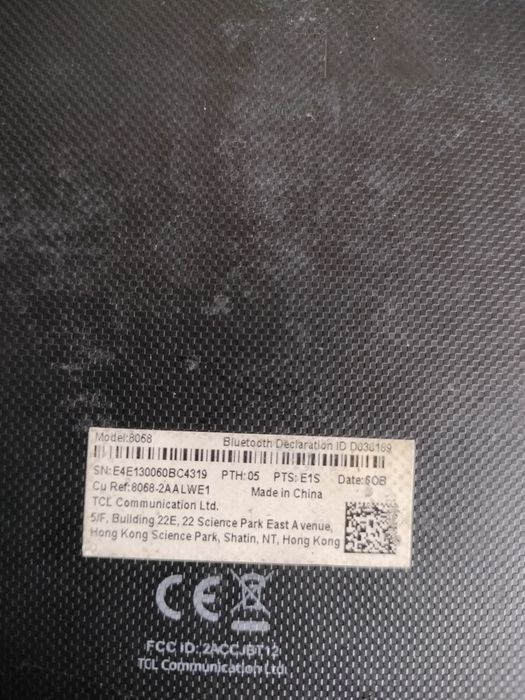Tablet Alcatel 8068  (Ler descrição)