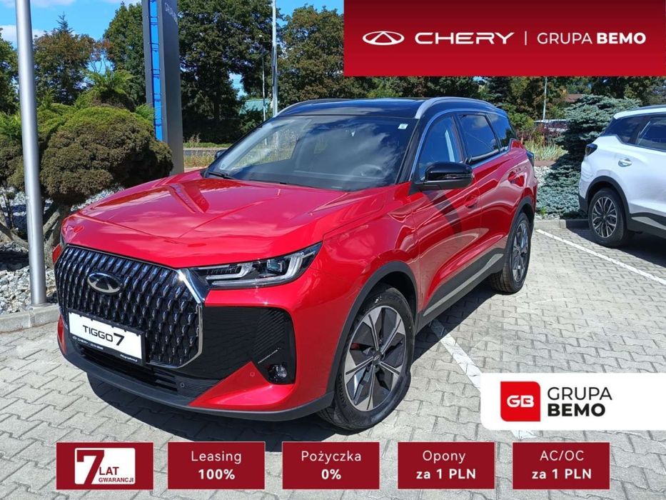 Chery Tiggo 7 1.6 T-GDI - 147KM, AWD, automat, Prestige