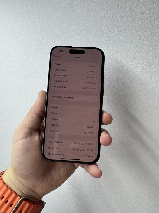 Дисплей на iPhone 15 оригінал original