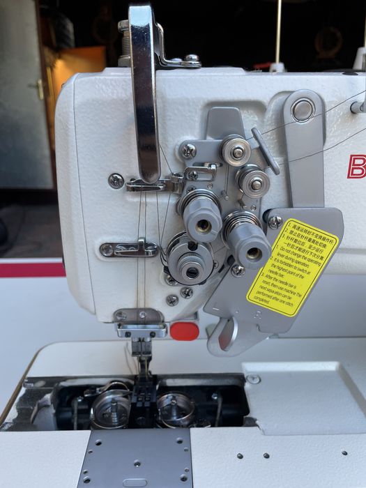 Двохголкова швейна машина BRUCE 8750B (двухигольная швейная Jack)