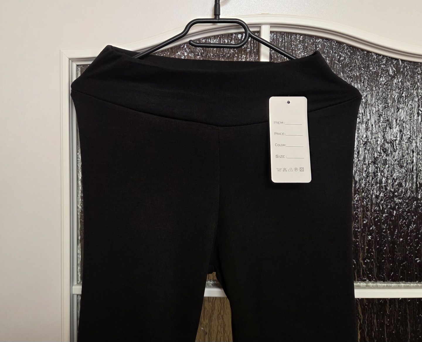 Legginsy Damskie Czarne S/M 39