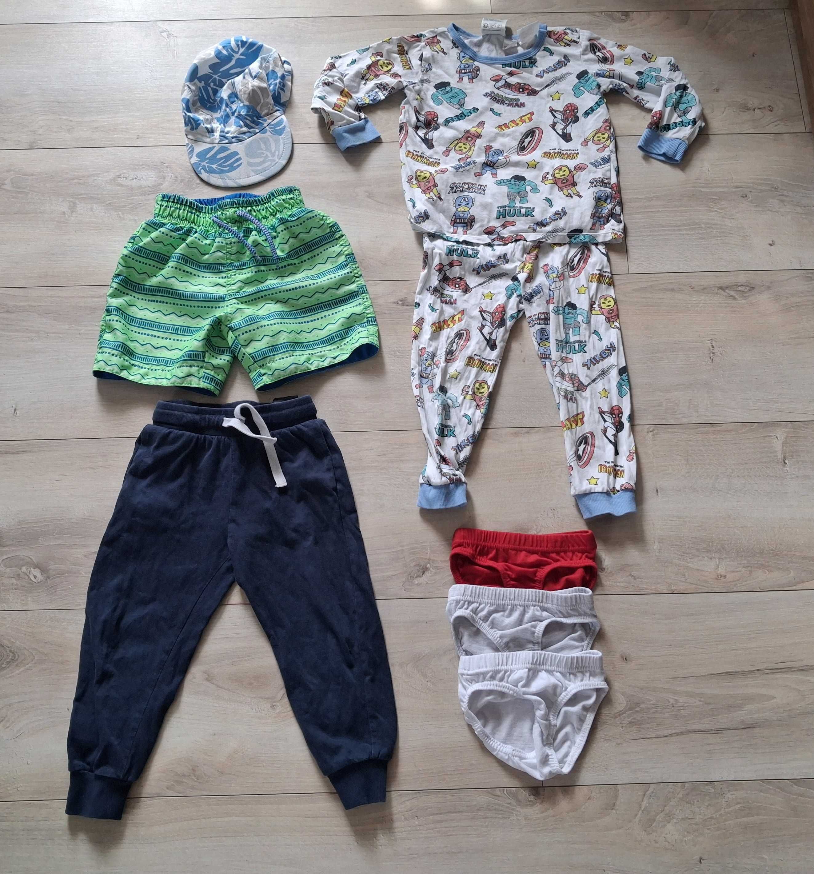 Piżama Piżamka H&M r. 92 + Gratisy Czapka Spodnie Spodenki Majteczki