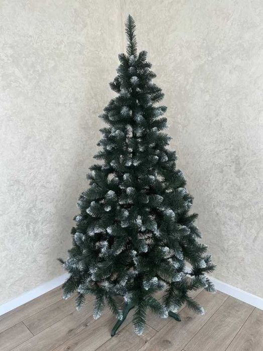 Елка искусственная Снежная Королева Ялинка зелена засніжена штучна