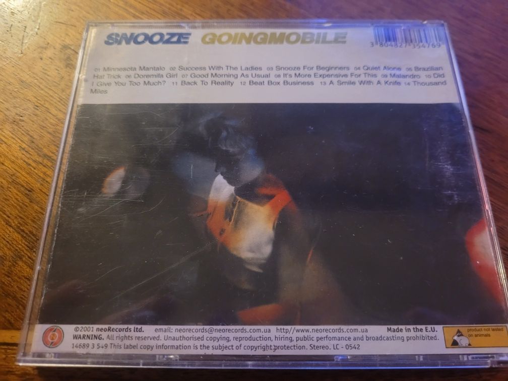CD Snooze Goingmobile 2001 neoRecord