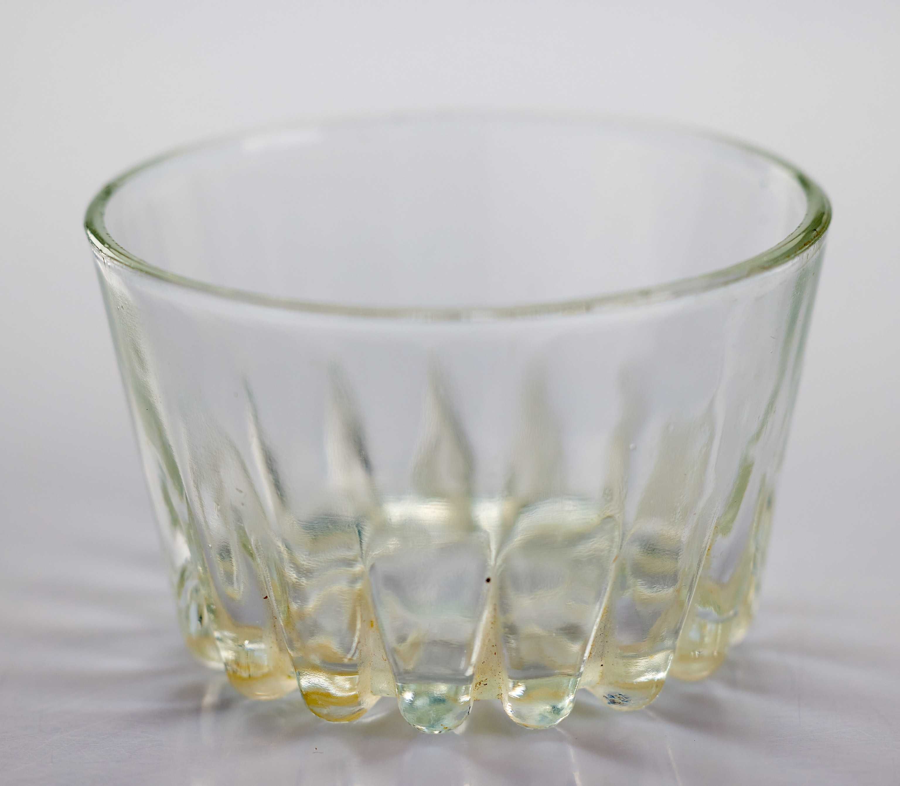 miski szklane przeźroczyste różne